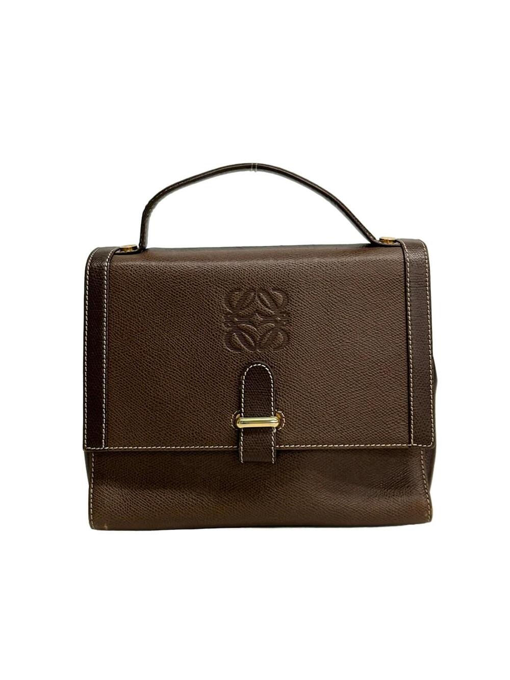 Loewe 12.76.70 Brown Dark Leather #363992L58B